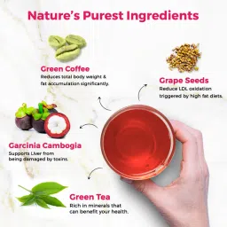 Auric Get Slim Effervescent- Power of Green Coffee, Green Tea, Grape Seed & Garcinia Cambogia, 3 Tubes image 4