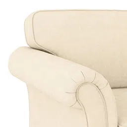 aara craft by urban ladder Amara 3 Seater Sofa In Birch Biege image 5