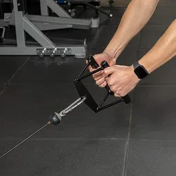 FSENTERPRISES V Bar - Cable Machine Handle Attachments, Pull Up Bar Multi Gym Weight Lifting Workout Accessories image 4