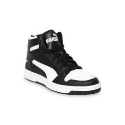 Puma Rebound LayUp SL Unisex Casual Shoes - Black-image-6