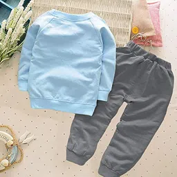 bold n elegant Be Bold Inside & Elegant Outside Baby's Cotton Tshirt Pant Set image 2