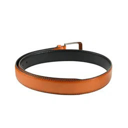 WINSOME DEAL Men Tan Brown Solid Belt image 2