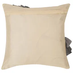 HOSTA HOMES Off White & Grey 5 Pieces Geometric Square Cushion Covers image 2