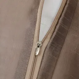 HOSTA HOMES Brown 5 Pieces Geometric Square Cushion Covers image 2