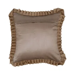 HOSTA HOMES Brown 5 Pieces Geometric Square Cushion Covers image 5