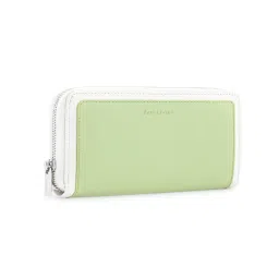 fastrack accessories Fastrack Women'S Cool Matcha Zipper Casual Wallet image 3