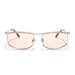 Voyage Unisex Light Pink Lens with Golden Frame Rectangle Sunglasses (MG6905) (51)-image-87