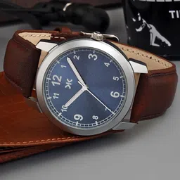 Killer Men Embellished Dial & Leather Straps Analogue Watch KLMO28A-picture-31