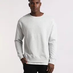 altheory by azorte Heathered Crew-Neck Sweatshirt image 1