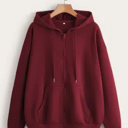 fery london Women Zip-Front Regular Fit Hoodie image 1
