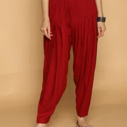 letsdressup Women Salwar with Elasticated Waist image 1