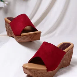 trase Women Open-Toe Slip-On Wedges image 1