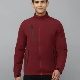 allen solly Zip-Front Bomber Jacket image 1