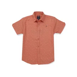 gini & jony Printed Oversized Fit Cotton Shirt image 1