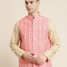 sojanya Embroidered Nehru Jacket image 1