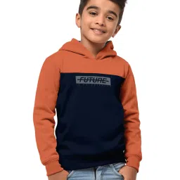 hellcat Colourblock Hoodie with Ribbed Hem image 1