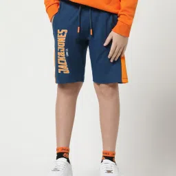 jack & jones Boys Logo Print Regular Fit Shorts image 1