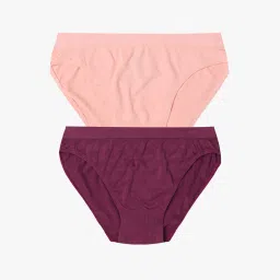 yousta Pack of 2 Seamless Hipster Panties image 1