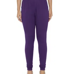 n-gal Solid Leggings with Elasticated Waistband image 1