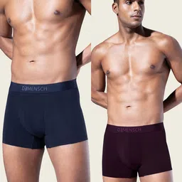 damensch Pack of 2 Elasticated Trunks image 1