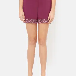 amante Lace Shorts with Elasticated Waist image 1