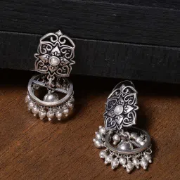 voylla Silver-Plated Danglers image 1