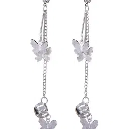 pinapes Silver-Plated Clip-On Earrings image 1
