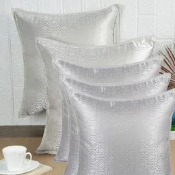 the conversion Set of 5 Premium Mercerized Cushion Covers 16" x 16" image 1