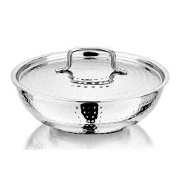 nirlon Tasla with Stainless Steel Lid image 1