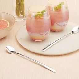 culinex by thinkitchen Set of 6 Dora 18/8 Stainless Steel Ice Tea Spoons image 1