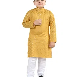 arshia fashions Boys Woven Kurta Pyjama Set image 1