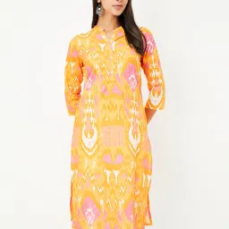 max Women Printed Straight Kurta image 1
