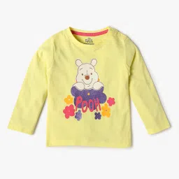 infants frendz trends select Pooh Print Round-Neck T-Shirt image 1