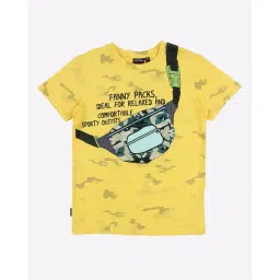 gini & jony Camouflage Print Round-Neck T-Shirt image 1