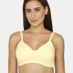 zivame Basics Double Layered Non-Wired Non-Padded 3/4th Coverage T-Shirt Bra image 1