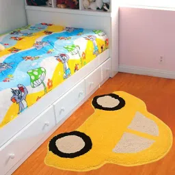 saral home Anti-Skid Rectangle Bath Mat image 1