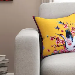 sej by nisha gupta Graphic Print Cushion Cover 16" x 16" image 1