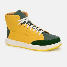 big fox Men Hight-Top Lace-Up Sneakers image 1