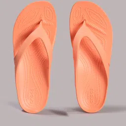 crocs Women Thong-Strap Flip-Flops with Textured Footbed image 1