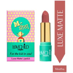 lovechild masaba For The Kid In You Luxe Matte Lipstick - 05 Meetha image 1