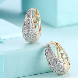 youbella Stone-Studded Huggies image 1