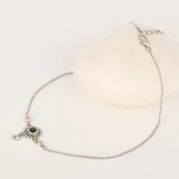 giva Avni Oxidised 925 Sterling Silver Anklets image 1