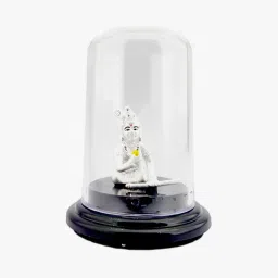 silverspot jewel 999 Silver Baal Krishna Idol image 1