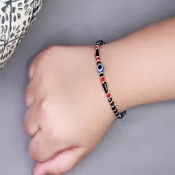 arte 925 Sterling Silver Evil Eye Bracelet image 1