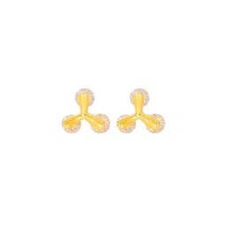 bhima jewels 22Kt Fan Stone Stud image 1