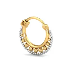 kuberbox Yellow Gold Vistra Septum Nose Ring image 1