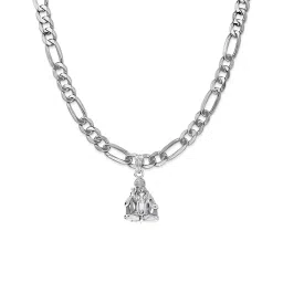 akshat sapphire Sterling Silver Hanuman Pendant with Chain image 1