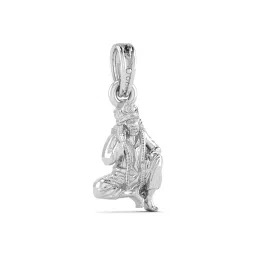 akshat sapphire Sterling Silver God Shree Sai Baba Pendant with Chain image 1