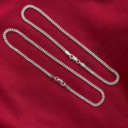 arte Sterling Silver Beaded Anklets image 1