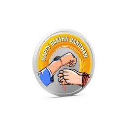 aspect bullion refinery Pure Silver Raksha Bandhan Coin image 1